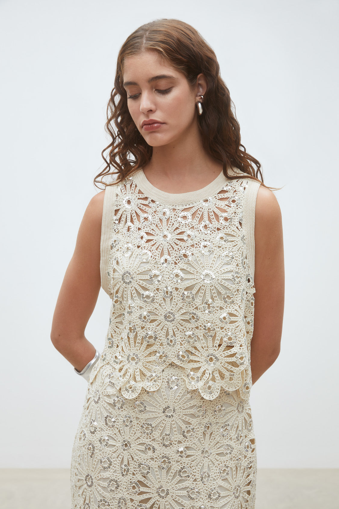 Lois Blouse Beige Bluser